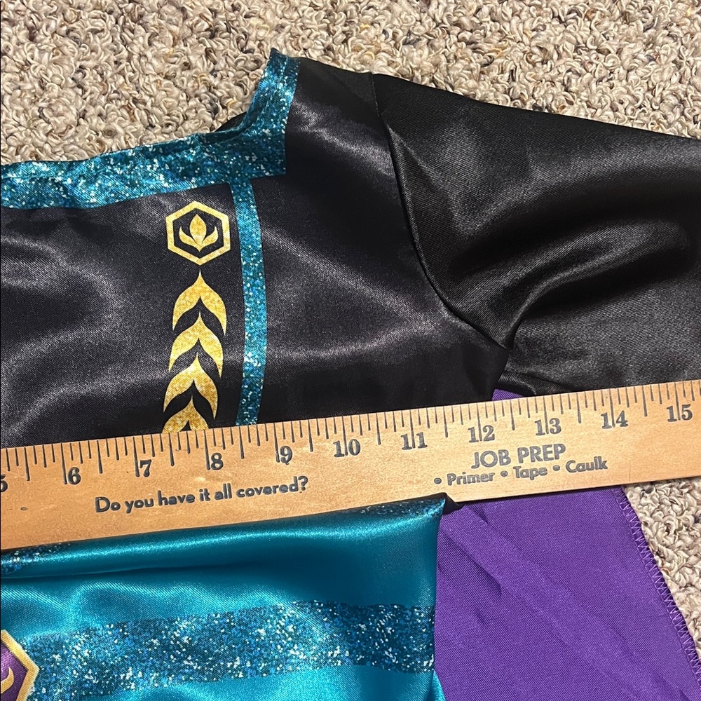 Disneys Frozen Anna Costume with Purple Cape - Picture 6 of 9